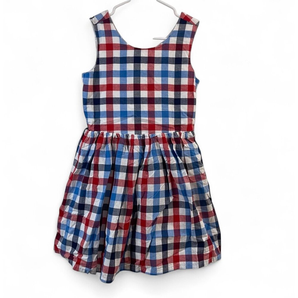 Cat & Jack Sleeveless Dress With Back Cutout & Elastic Waist L 10/12